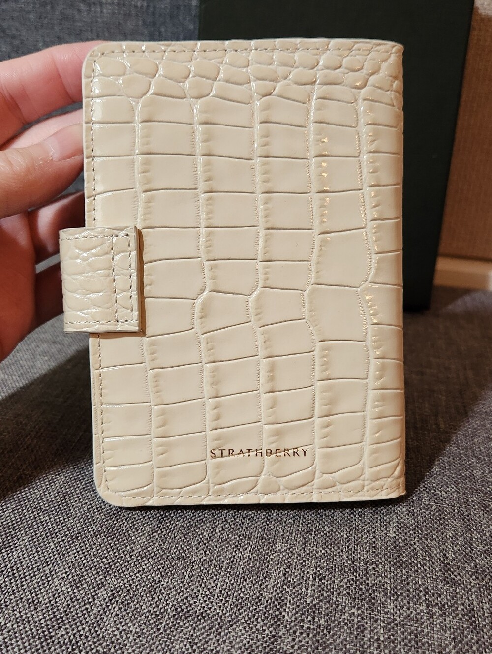 Strathberry Multrees Passport Cover View 3